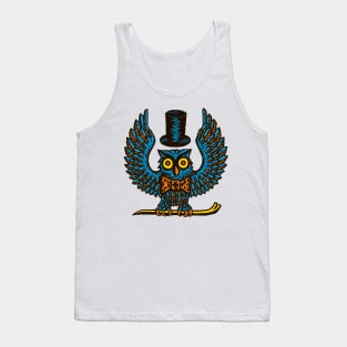 Owl safe cracker russian prison tattoo Tank Top